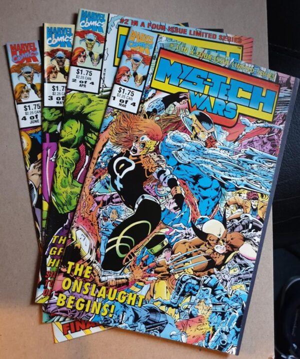 Mys-Tech Wars 1-4 miniserie completa