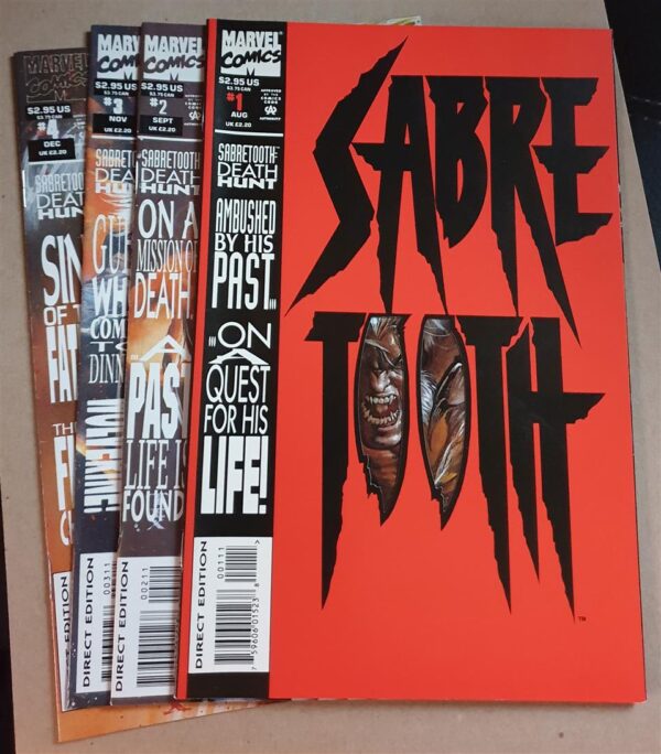Sabretooth 1-4 miniserie completa