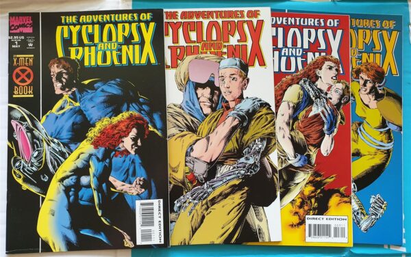 The Adventures of Cyclops & Phoenix 1-4 miniserie completa