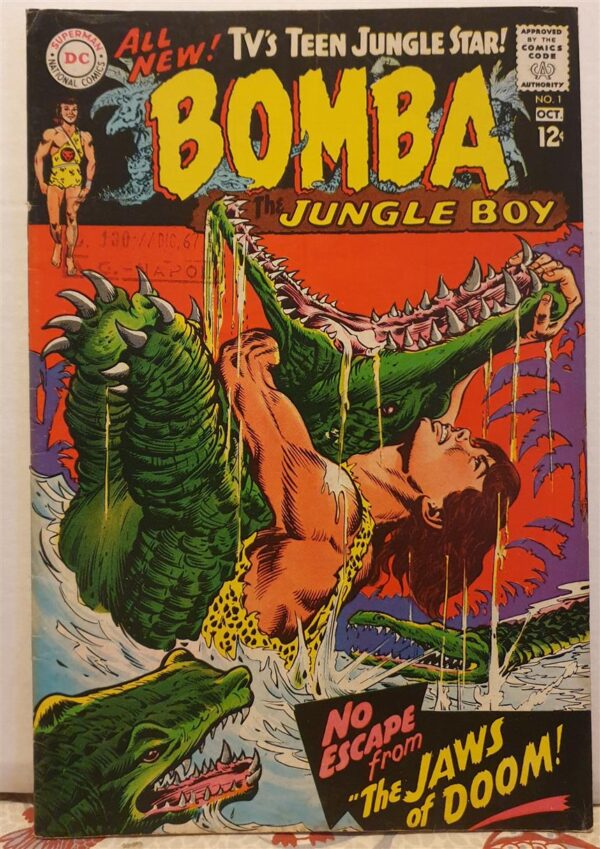 Bomba The Jungle Boy 1 (VG/FN)