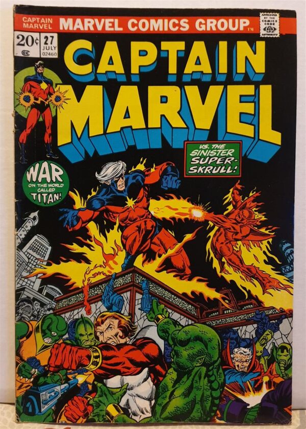 Captain Marvel vol. #1 27 (VG)