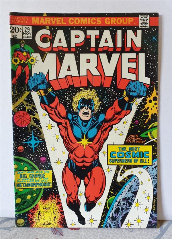 Captain Marvel vol. #1 29 (VG/FN)