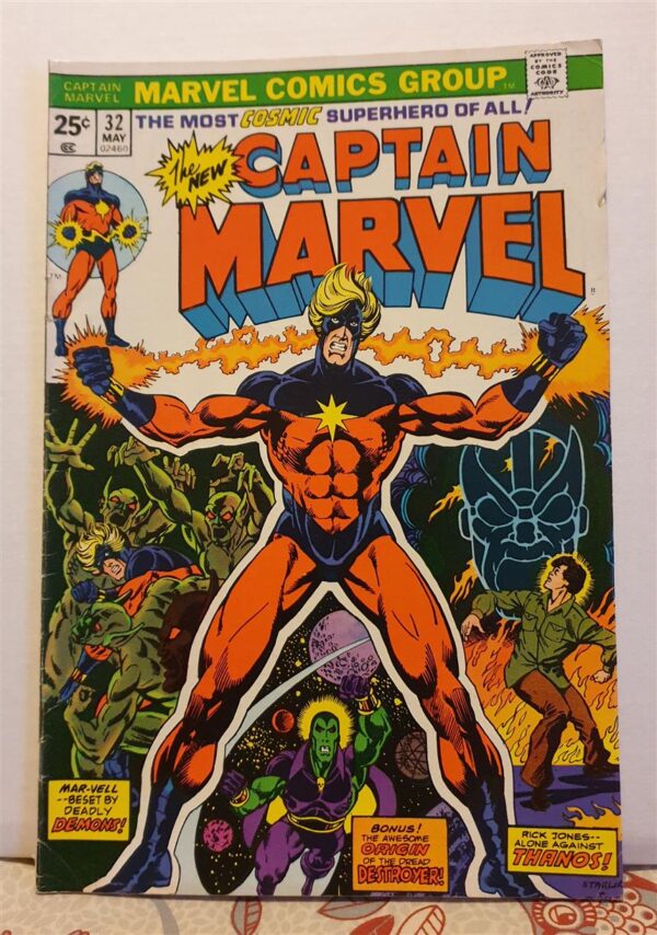 Captain Marvel vol. #1 32 (VG/FN)