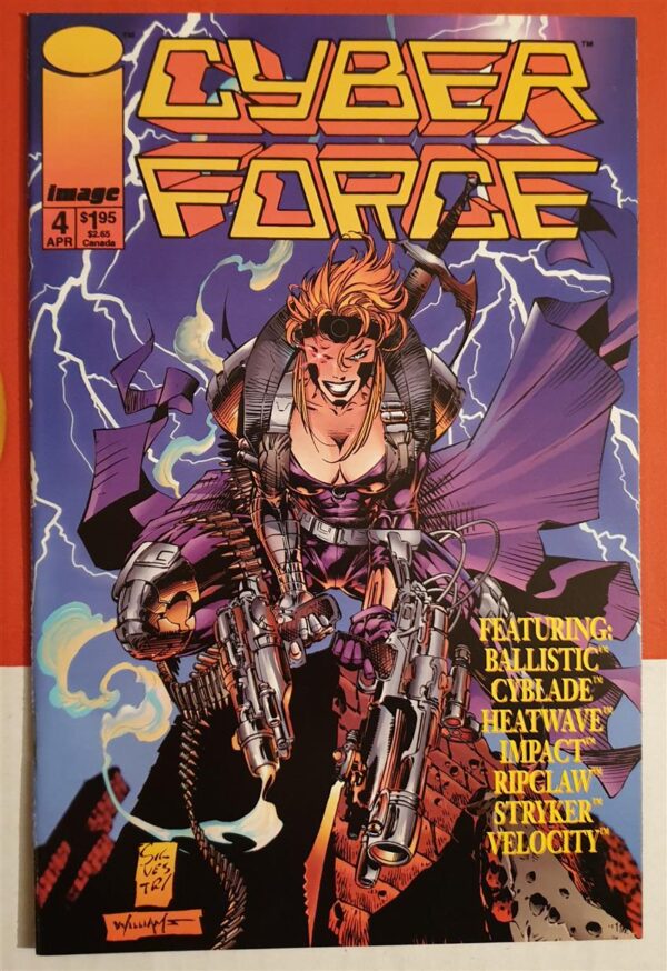 Cyberforce vol. #2 4