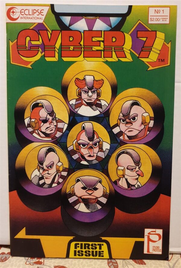 Cyber 7 vol. #1 1