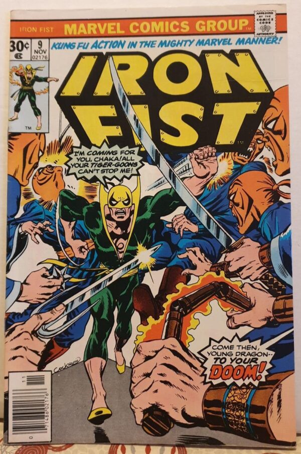 Iron Fist vol. #1 9 (FN/VF)