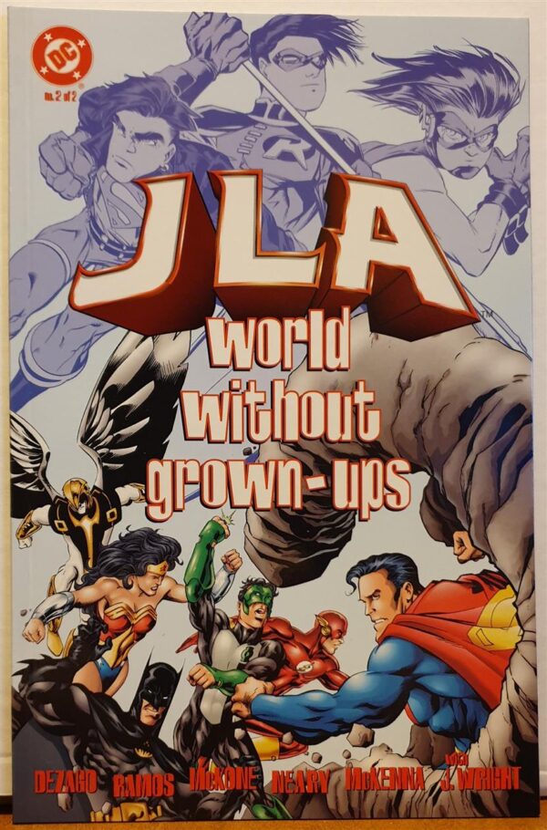 JLA A World Without Grownups 1-2 miniserie completa
