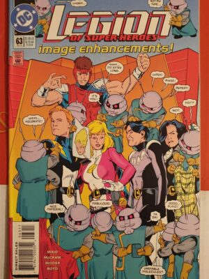 legion of super-heroes 63 Legion of Super-Heroes vol. #4 63
