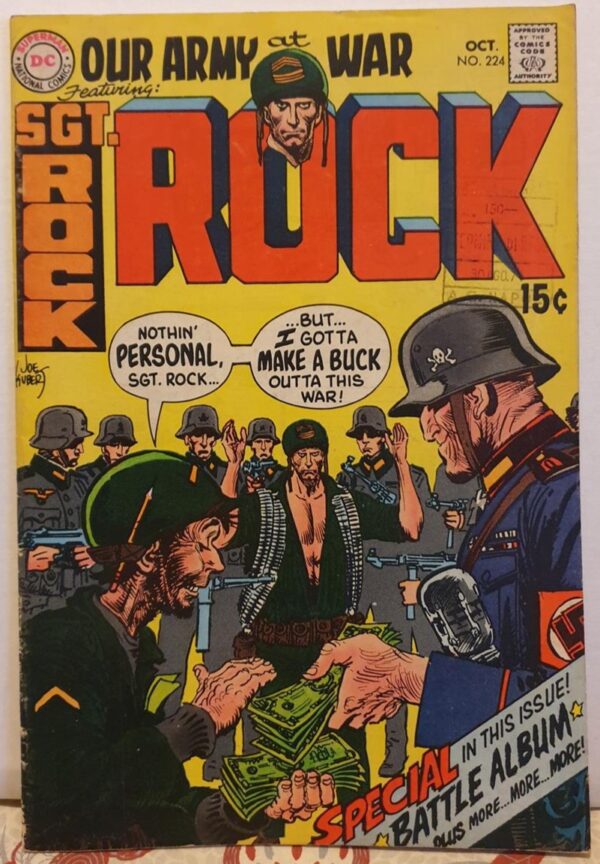 Our Army at War 224 (VG/FN)