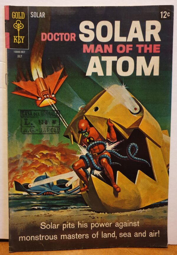 Doctor Solar Man of the Atom (Gold Key) 24 (FN-)