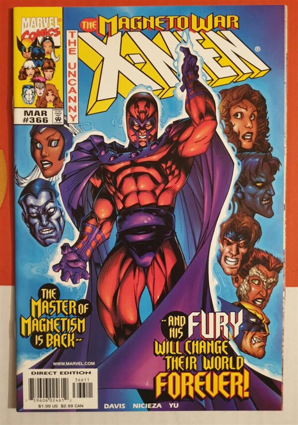 Uncanny X-Men vol. #1 366