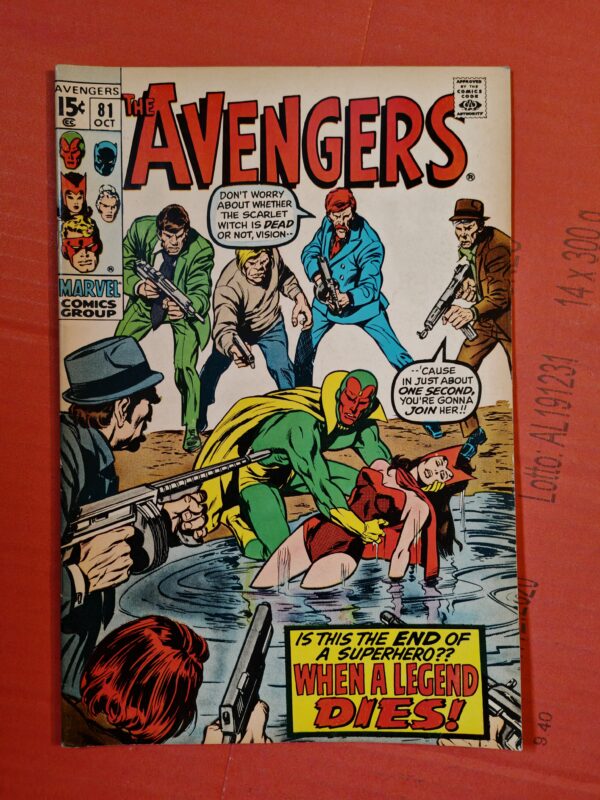 Avengers 81 Avengers vol. #1 81 (FN-)