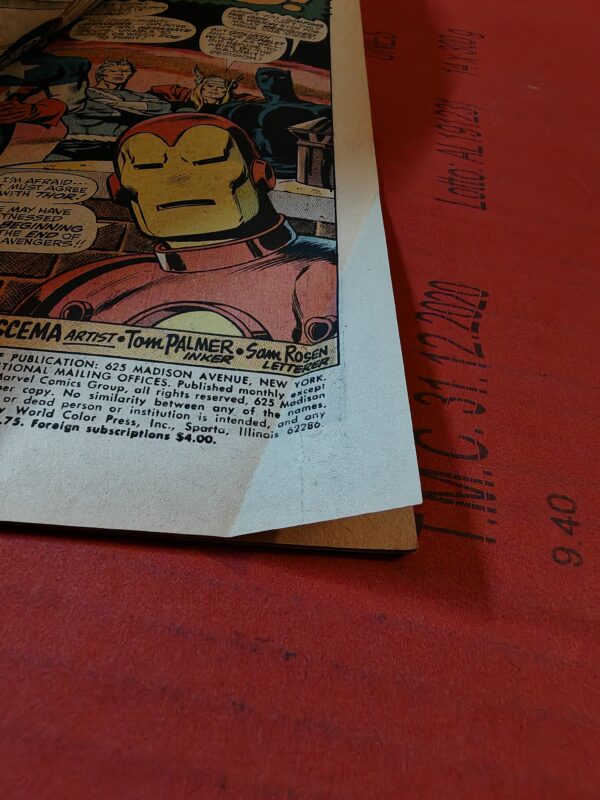 Avengers 81c Avengers vol. #1 81 (FN-)