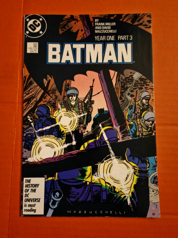 Batman vol. 1 #404, 405, 406, 407 (Batman Year One Completa)