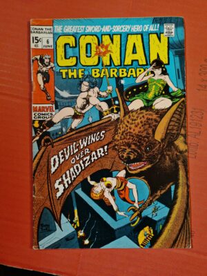 Conan the Barbarian vol. #1 6 (VG/FN)