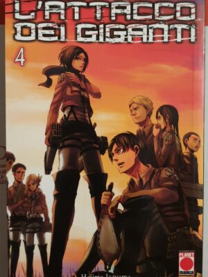 L'Attacco dei Giganti 4 (prima ristampa)