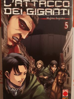 L'Attacco dei Giganti 5 (prima ristampa)
