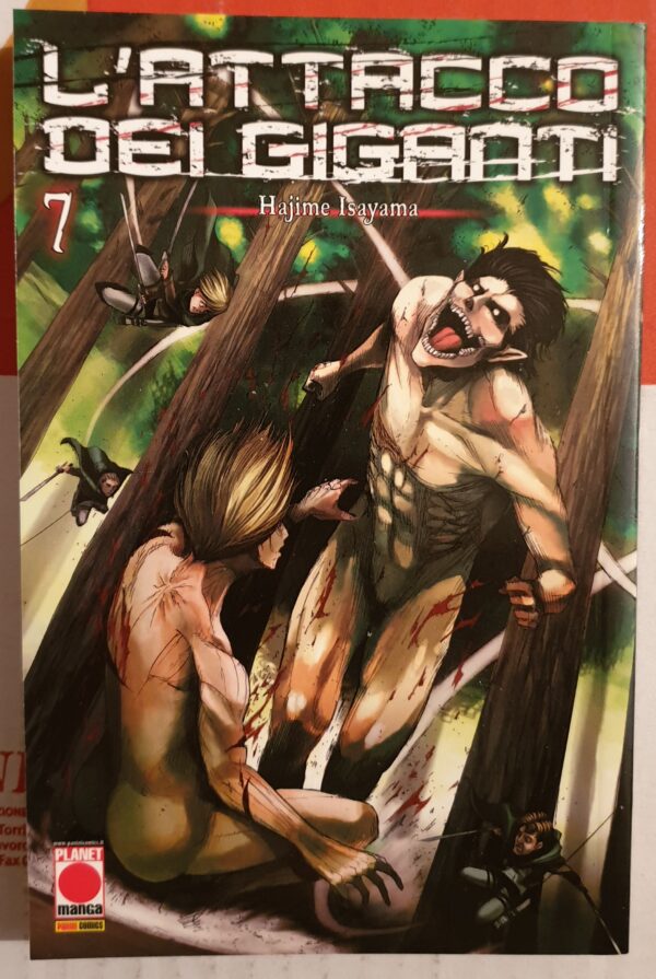 attacco dei giganti 07 L'Attacco dei Giganti 7 (prima ristampa)