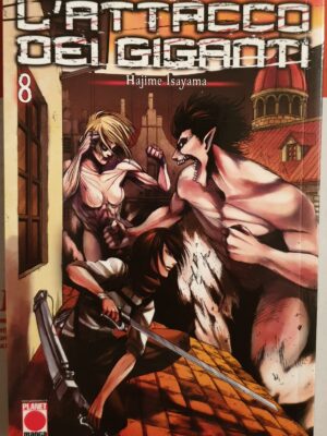 L'Attacco dei Giganti 8 (prima ristampa)