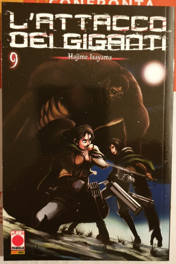 attacco dei giganti 09 L'Attacco dei Giganti 9 (prima ristampa)