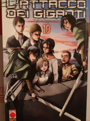L'Attacco dei Giganti 10 (prima ristampa)