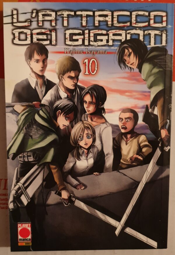 L'Attacco dei Giganti 10 (prima ristampa)