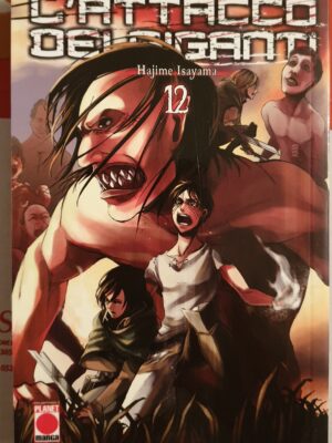 L'Attacco dei Giganti 12 (prima edizione)