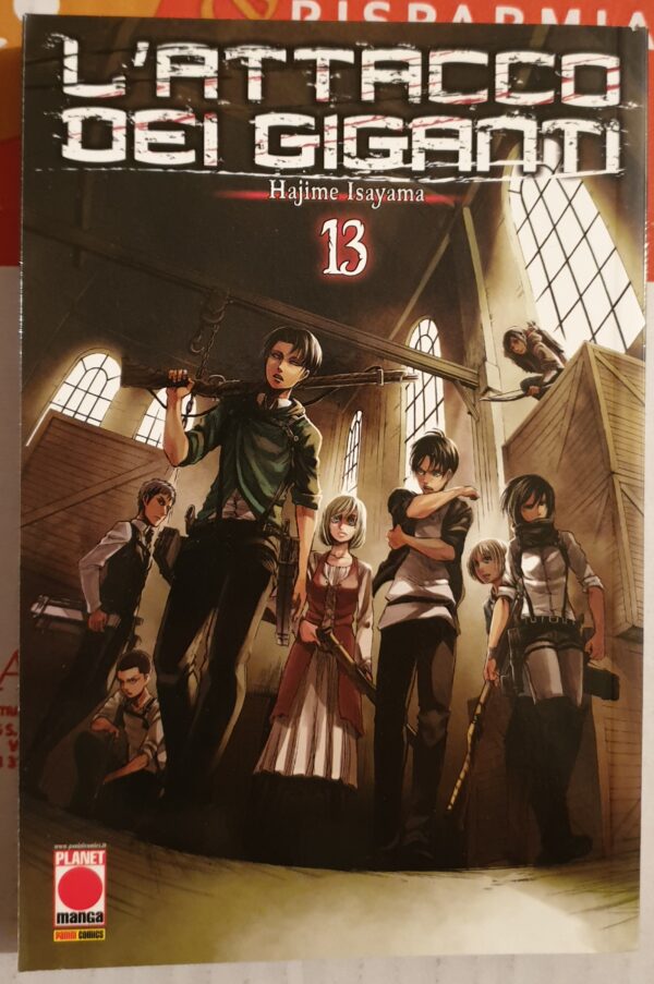 L'Attacco dei Giganti 13 (prima edizione)